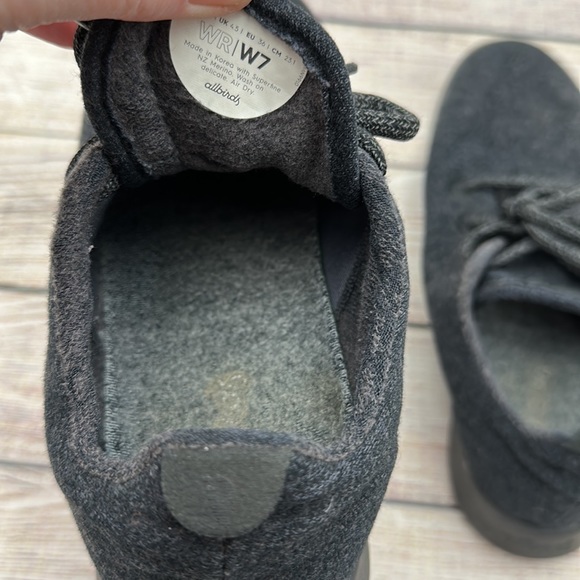 Allbirds Wool Runners in Gray Size 7 - Picture 7 of 8